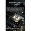 Wireless Earbuds, Bluetooth 5.3 Headphones In Ear with 4 ENC