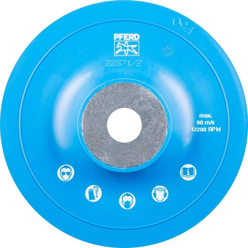 PFERD Support Plate with Clamping Nut | Diameter 125 mm