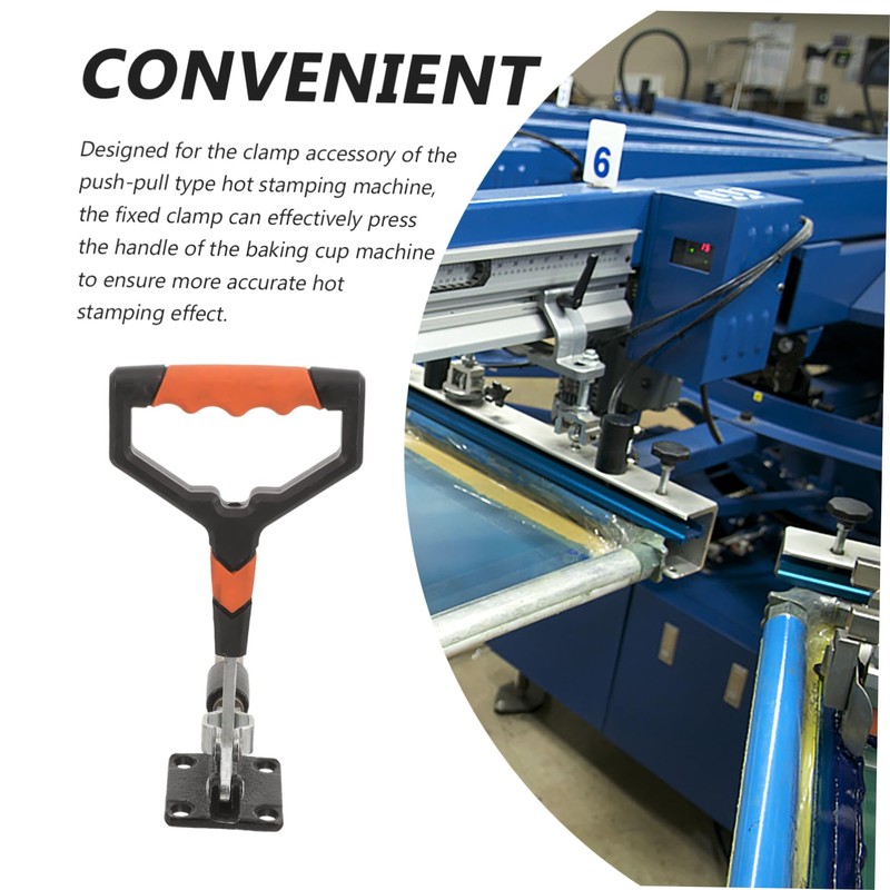 Operitacx Creative Clamping Fixture Replacement Handle for Heat Press Durable