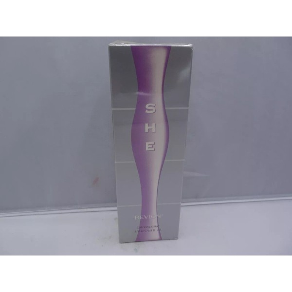 Revlon SHE BY REVLON COLOGNE SPRAY 3.3/3.4 OZ NEW BOXED