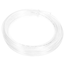 PATIKIL Pneumatic Tubing 5/32 OD 16.4ft, 4mm OD 2.5mm ID PU Air Line Pipe Tube for Air Compressor Fitting or Fluid Transfer,Clear