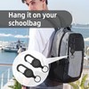 2PCS Retractable Keychain with Thick Steel Cord Heavy Duty Badge