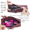 (Mianjian & ZIRUN) Pen Case, Synthetic Leather Ribbon Pen Case,