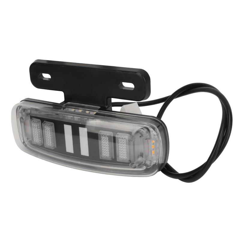 12V Motorcycle Tail Light Brake Turn Signal Light with License