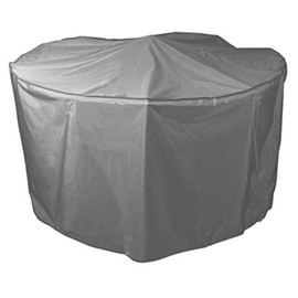Bosmere Weatherproof Round Patio Set Cover, 74", Gray