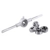ZLXHDL Tap and Die Set, 8-Piece Thread Die Made of