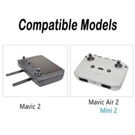 Aluminum Alloy Control Sticks for DJI Mavic Air/Mini Thumb Rocker Storable Joysticks Accessories for Mavic2pro/Zoom