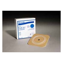 SUR-FIT Natura Durahesive Skin Barrier with Flange - Flange Size: 2 3/4" - Barrier: 5 x 5" - Box of 10