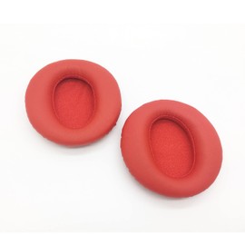 AVIMABASICS COWIN E7 Ear Pads Premium Replacement Earpads Spare Foam Cushions Cover Repair Parts Earmuff for COWIN E7 / E7 Pro Active Noise Cancelling Headphones - Clear Sound (1 Pair Red)
