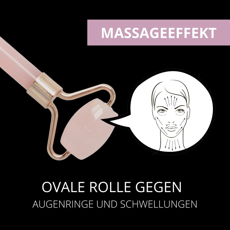 PARSA Beauty LOV.U Rose Quartz Face Roller - Face Roller