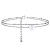 PROSTEEL Beads Chain Anklet for Women