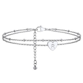PROSTEEL Beads Chain Anklet for Women