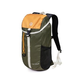 Jadyn Tezos Juniper Daypack, Lightweight Hiking Backpack and Hydration Pack for Camping, Travel, Biking, and the Outdoors, 16 Liter (Olive)