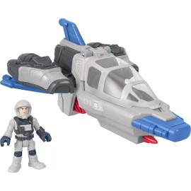 Imaginext Nave Espacial 22 Cm + Figura De Buzz Lightyear 8cm Imaginext