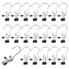 Ailunate Mono Clip Clothespins Pinch Stainless Steel Clothespins Strong Large