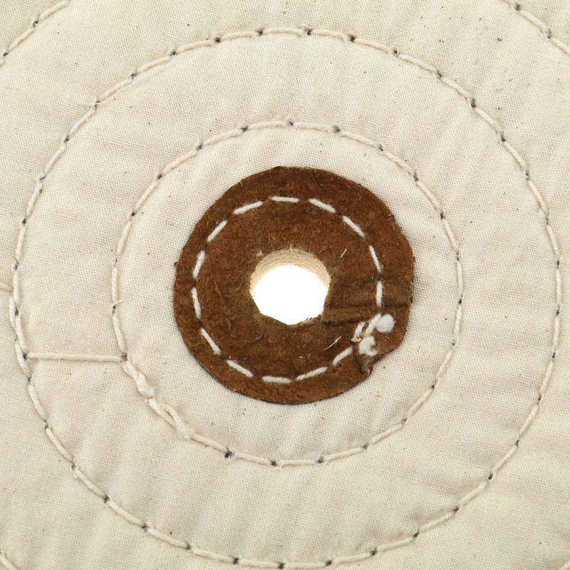 SING F LTD Spiral Stitched Cotton Buffing Polishing Wheel for