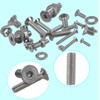 HVDHYY 1065pcs M2 M3 M4 M5 Bolt and Nut set