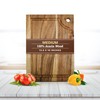 Medium size Acacia Wood Cutting Board - Solid Premium Wooden
