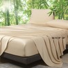Ivellow 100% Viscose from Bamboo Sheets Queen Size, 18-24 Inch