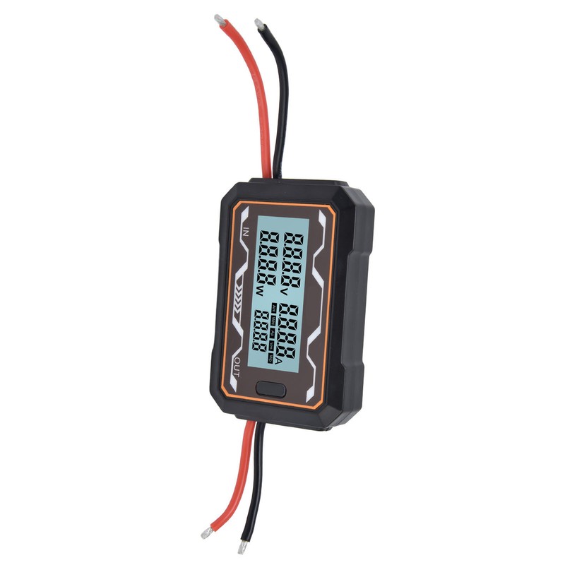 DC Power Meter Backlight Setting Large Screen Display Multifunctional Power