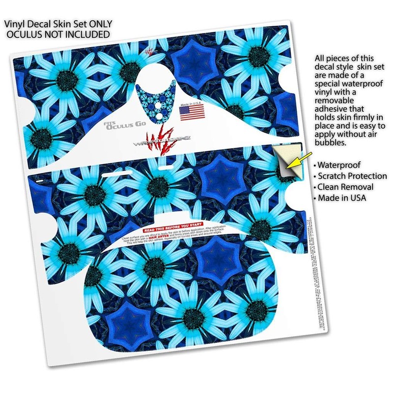 Decal Style Skin Wrap Compatible with Oculus Go Headset -