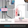 Tymyp USB C Hub, USB C Splitter with 4k HDMI,