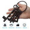 Aoserge Vintage Cast Iron Skeleton Key Set