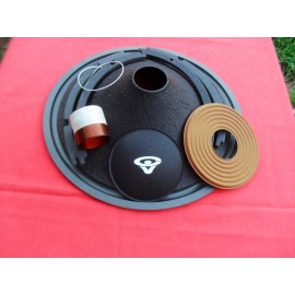 Speaker Parts  Recone Kit for Cerwin Vega CV DCVW15, 4 Ohm 15" Woofer, Speaker parts.
