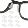 Eyeglass Nose Pads 10 Pairs Silicone Anti-Slip Stick-On Airbag Pads