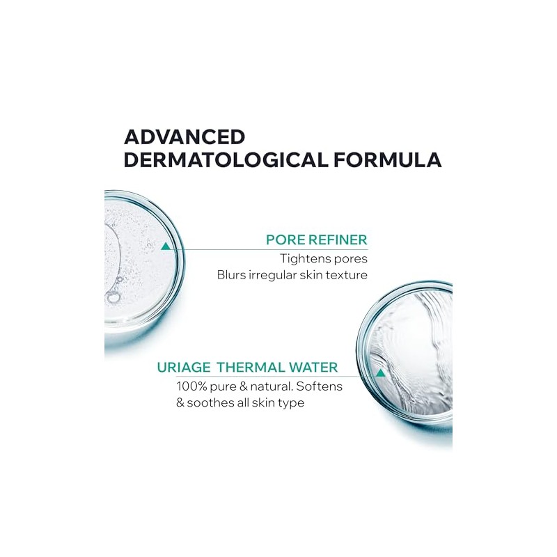 Uriage Hyseac Crema Facial Emulsión Matificante - Emulsión fluida-ligera, con