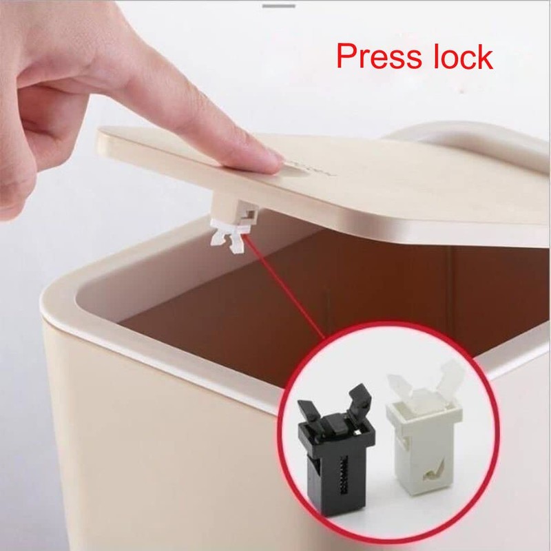NentMent 10 Pack Trash Can Lock Replacement Spare Parts Waste