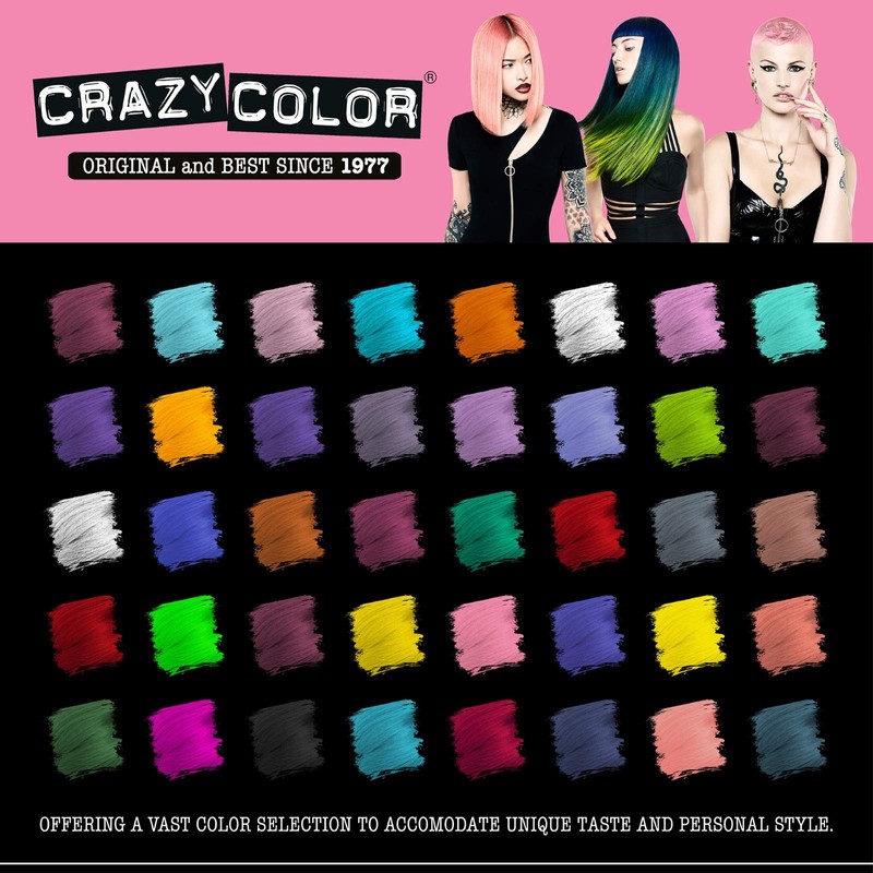 Crazy Color Crema de color semipermanente para el cabello, 150
