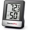 ThermoPro TP49 Mini Digital Hygrometer Indoor Thermometer: Temperature and Humidity Monitor Room Thermometer