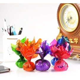 Cellophane Color Cellophane 8 Colors 200 Sheets Set Cellophane Sheets Transparent Paper Children Crafts DIY Decoration Packaging Graduation Gift Wrapping Craft Paper Film