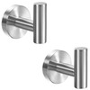 YGIVO Towel Hooks, Brushed Nickel SUS304 Stainless Steel Coat Robe