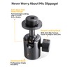 Ball and Socket Head Microphone Adapter with Angle Adjustment [All