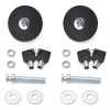 Mount Bonnet Racing Security Hood Pins Latch Kit Lock W/Keys