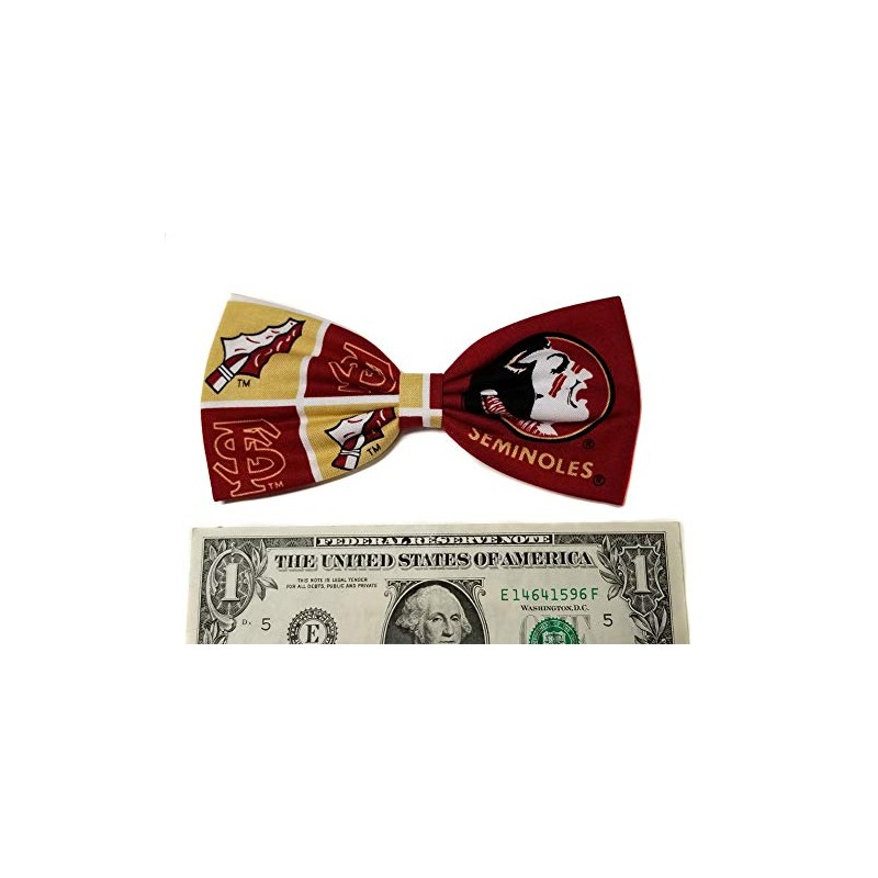 Sports Themes Hair Bow Collection (Headband, FSU Seminoles/Red)