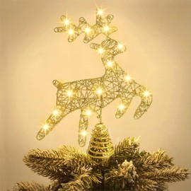 Christmas Reindeer Tree Topper,Christm