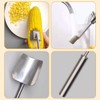 Collenatsy 2024 New Long Handle Stainless Steel Corn Stripping Tool,