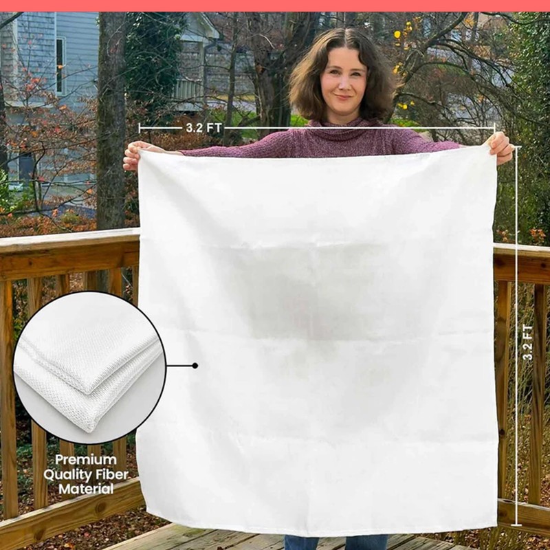 Emergency Fire Blankets for Home, Fiberglass Fire Resistant 1m x