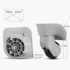 Suitcase Replacement Wheels Compatible with Various Models, Strong and Wear-Resistant