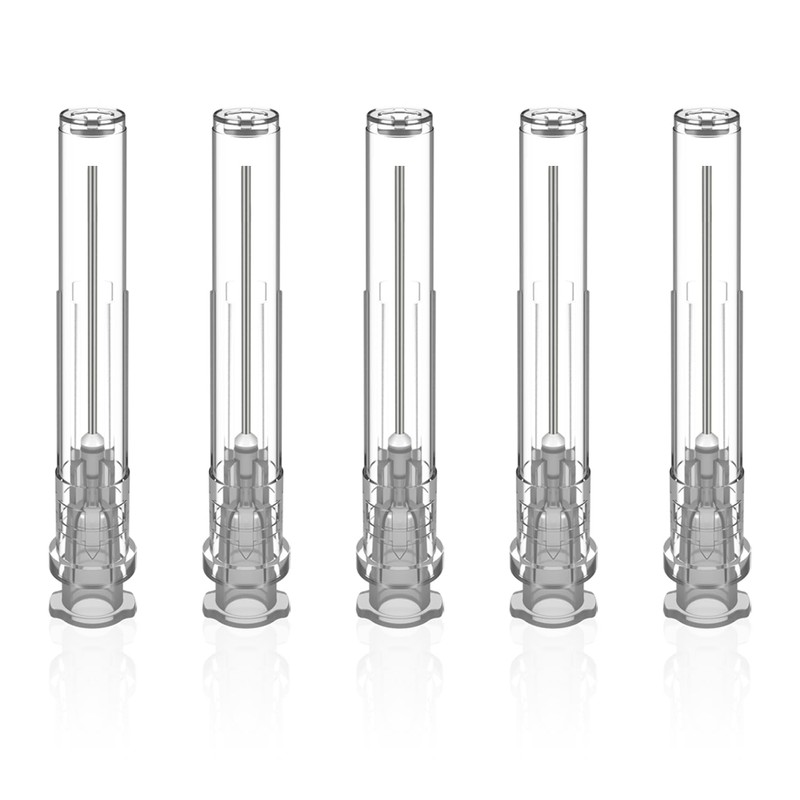 100 Pack 27 Ga 1 Inch Needle Luer Lock Industrial