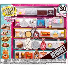 MGA's Miniverse Make It Mini Food Hershey Multipack Mini Collectibles, DIY, Resin Play, Replica Food, NOT Edible, Collectors, 8+