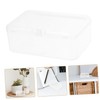 BUGUUYO Universal Plastic Storage Box with Lid Sticker Bead Organizer