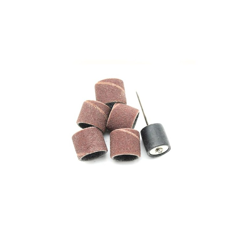 TEMO 100 pc 1/2 Inch Sand Drum Grit 240 Fine