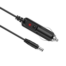 BestCH Car 9V DC Adapter Compatible with Radio Shack PRO-106 PRO-164 Cat. No. 20-106 Digital Trunking Handheld Radio Scanner 9VDC Auto Vehicle Boat RV Lighter Plug