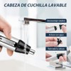 Recortadora de Vello Nasal, 4 en 1 Rasuradora Nariz/Oreja/Cejas/Barba