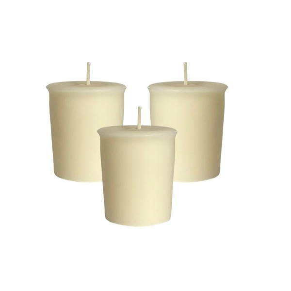 Vanilla Scented Votive Candles 15+ Hours each (Set of 9)