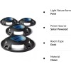 VEVOR Solar Driveway Lights 6 LEDs Solar Dock Deck Lights
